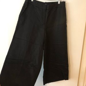 Loft wide leg capri pants